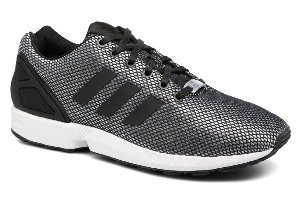 baskets adidas zx flux black white black b26301